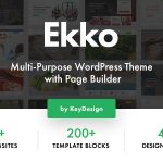 Ekko - Multi-Purpose WordPress Theme with Page Builder v2.4
